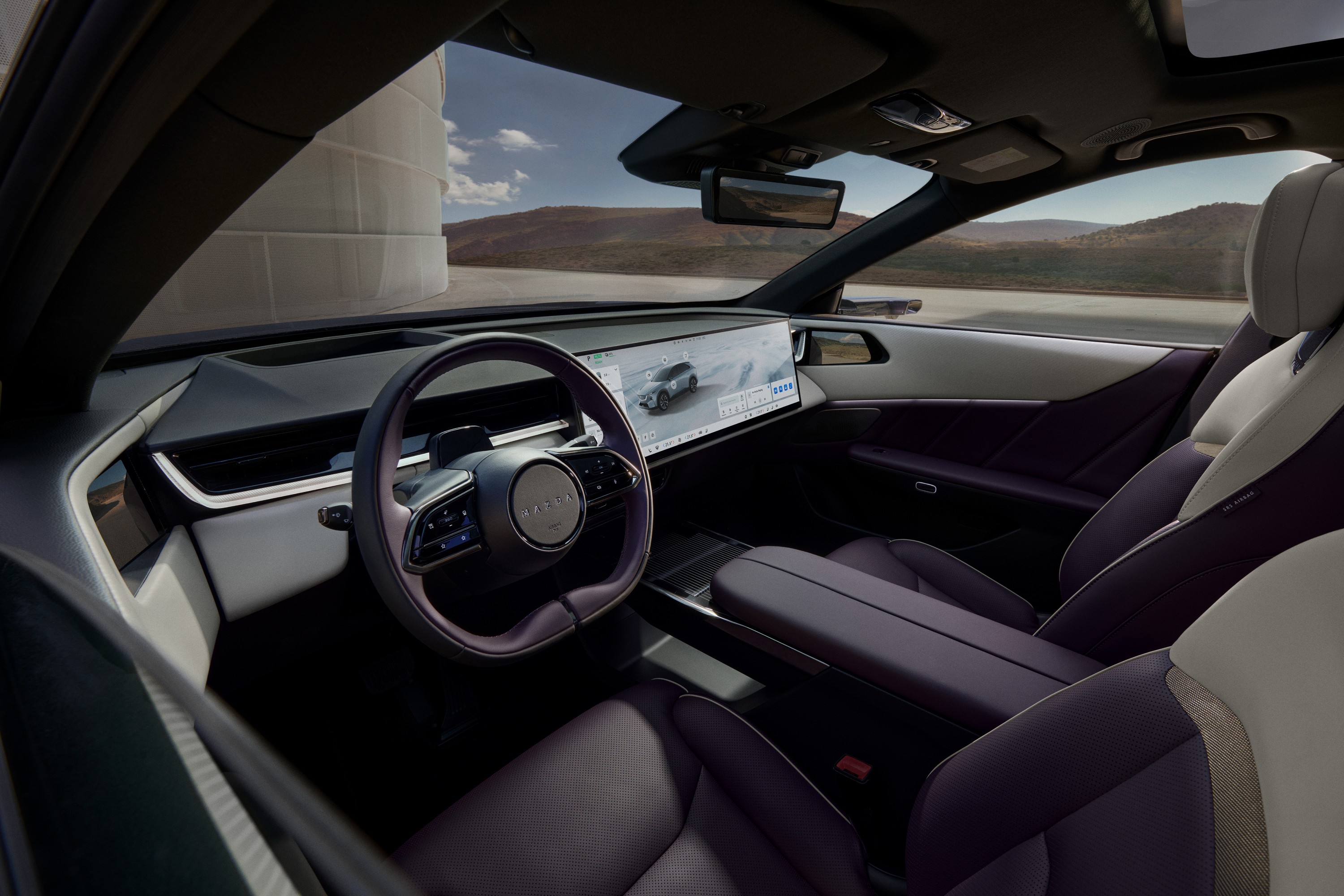 Mazda CX-6e interior (1)